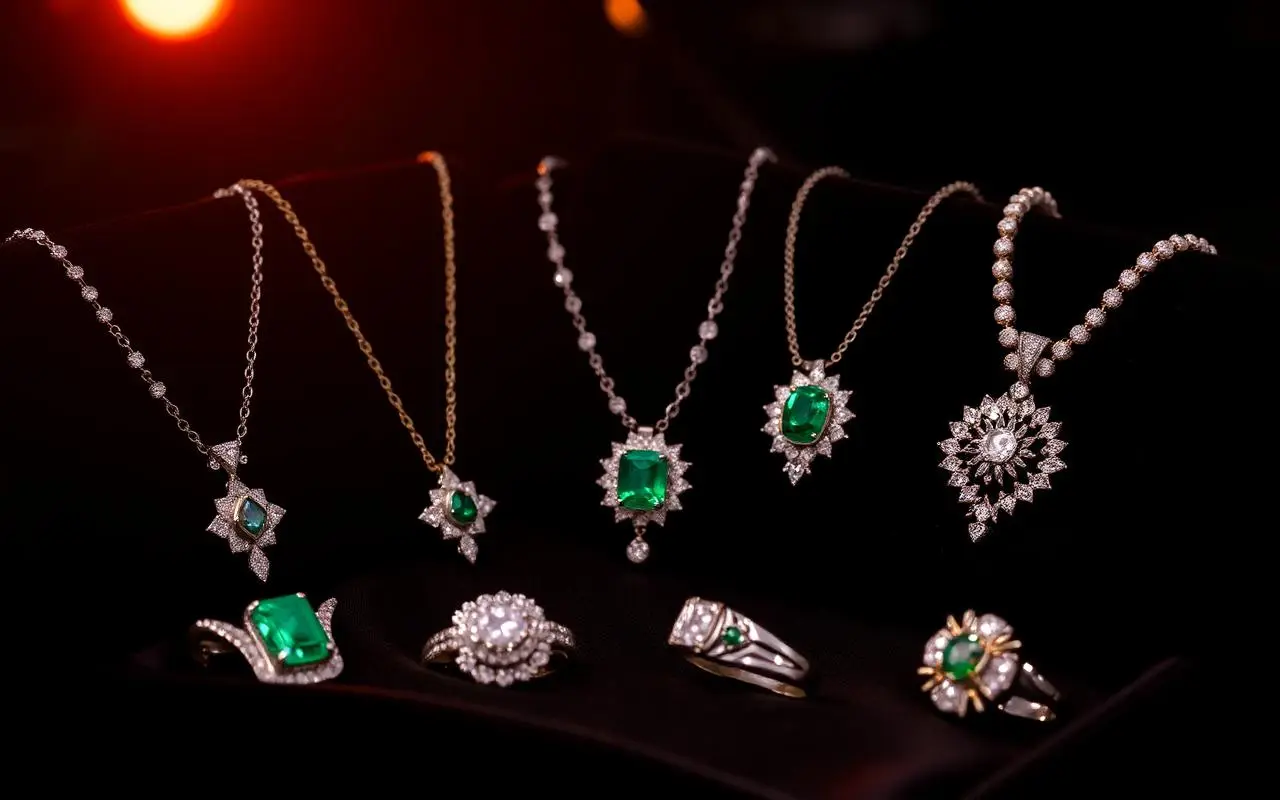 Exquisite jewelry crafted by master artisans